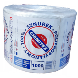 sznurek rolniczy polipropyleny chemitex, do maszyn rolniczych 1000tex/2kg